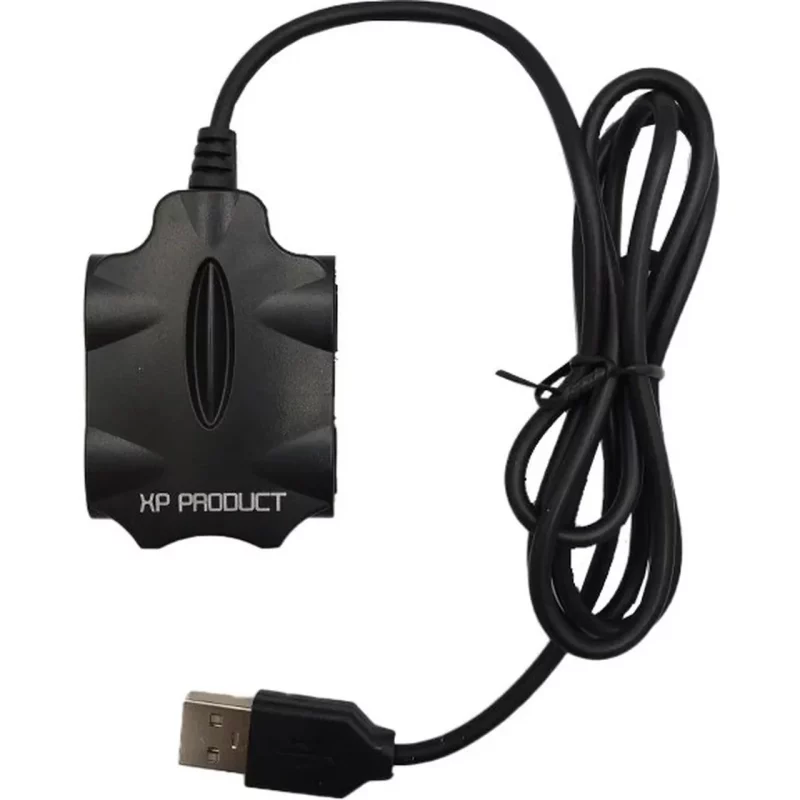 هاب 4 پورت XP Product USB2.0 مدل XP-H801U - مشکی - تصویر 2