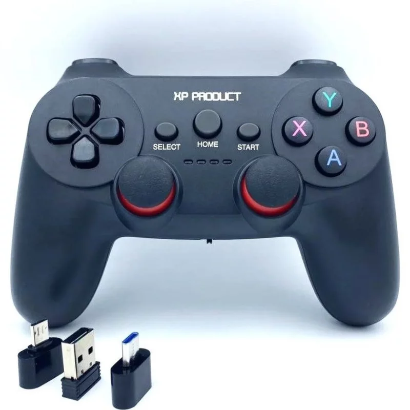 دسته بازی بی سیم شوک دار XP Product مدل XP-Mx316S - مشکی - تصویر 2
