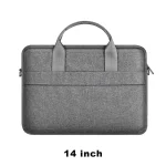 کیف لپ تاپ 14 اینچی Wiwu مدل Minimalist Laptop Bag - خاکستری - MN - تصویر 6