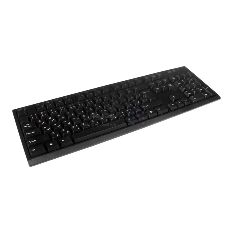 کیبورد و ماوس بی سیم TSCO مدل TKM 7019W - مشکی - تصویر 4