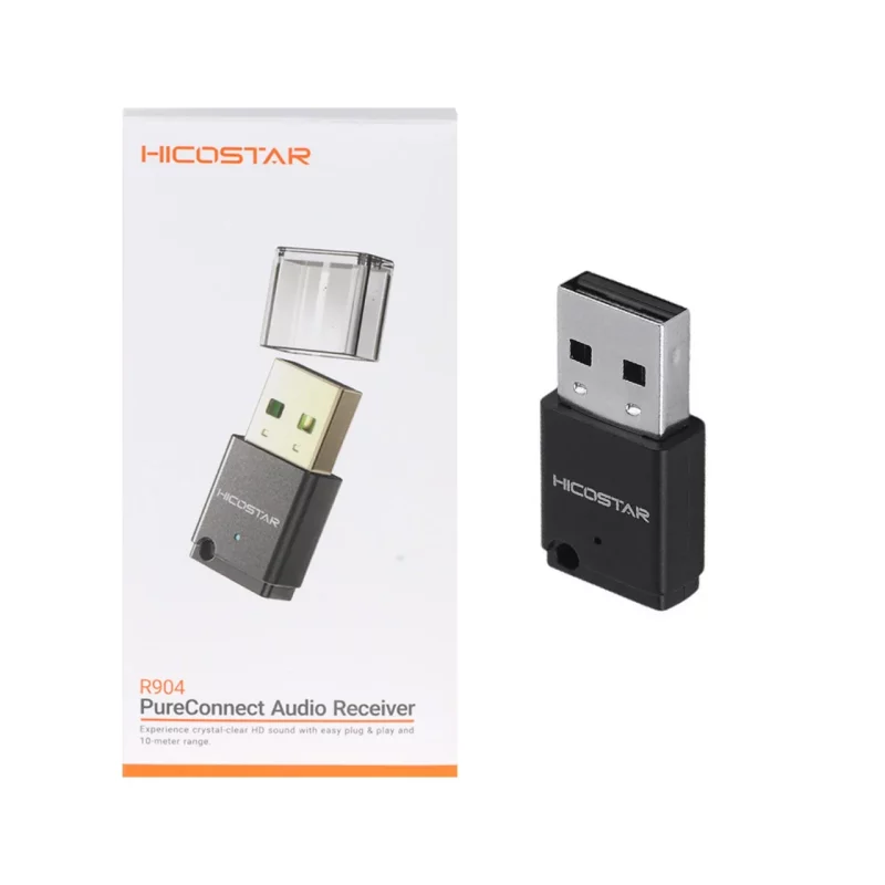 گیرنده بلوتوثی صدا Hicostar مدل R904 - مشکی - تصویر 2