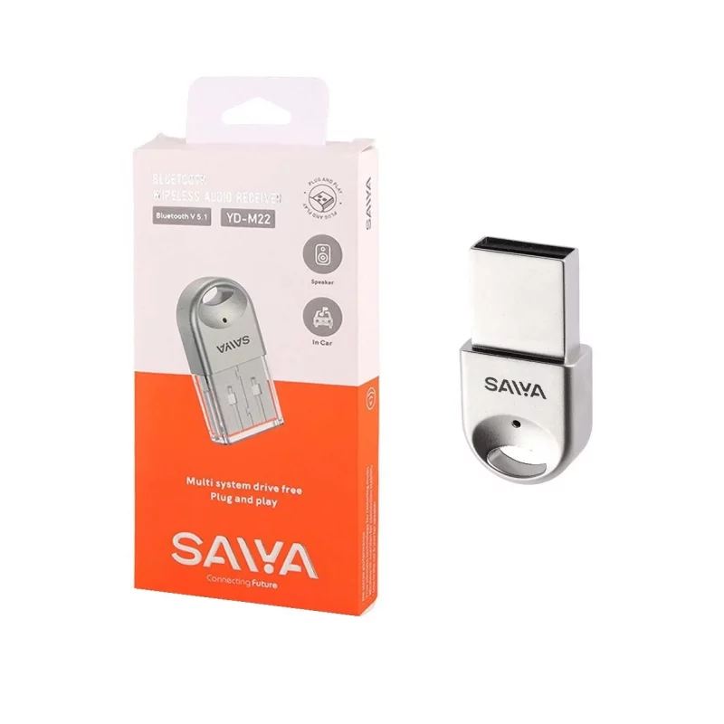 دانگل بلوتوث SAWA مدل YD-M22 - نقره ای - تصویر 2