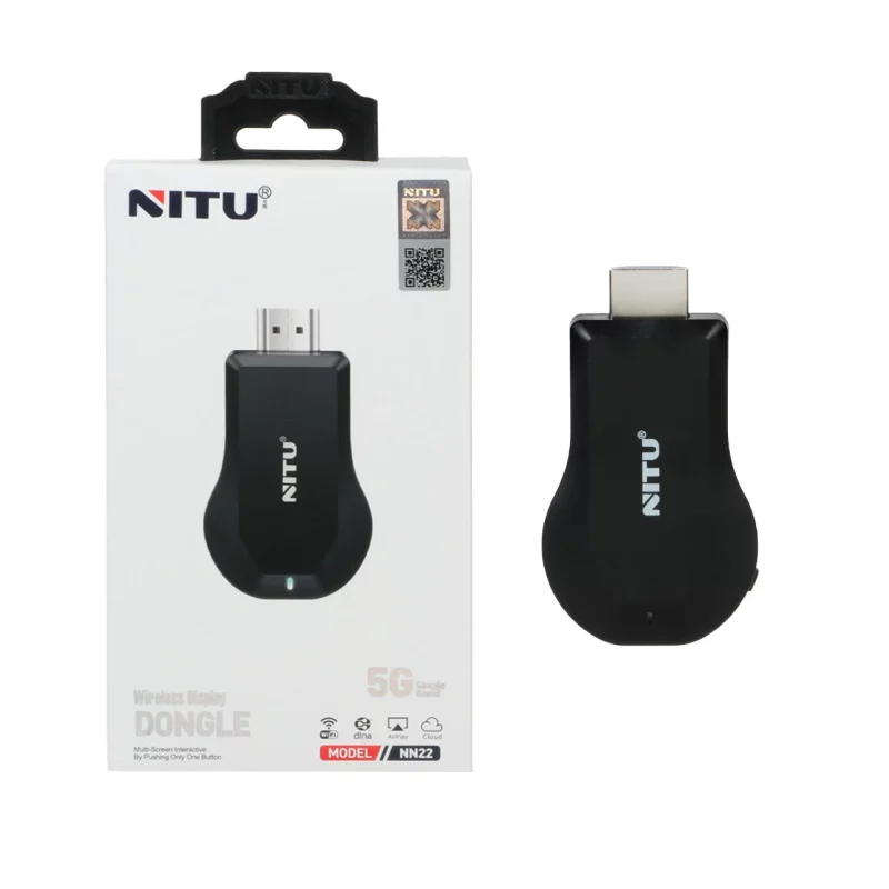 دانگل انتقال تصویر NITU مدل NN22 - مشکی (گارانتی 12 ماه تعویض نیکان همراه) - تصویر 2