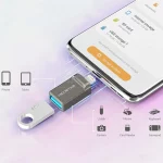 تبدیل Hicostar OTG Lightning TO USB3.0 مدل HS-T26i - خاکستری - تصویر 4