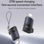 تبدیل Yesido Lightning To Type-C مدل GS27 27W - خاکستری (گارانتی 18 ماه تعویض نیکان همراه) - تصویر 4