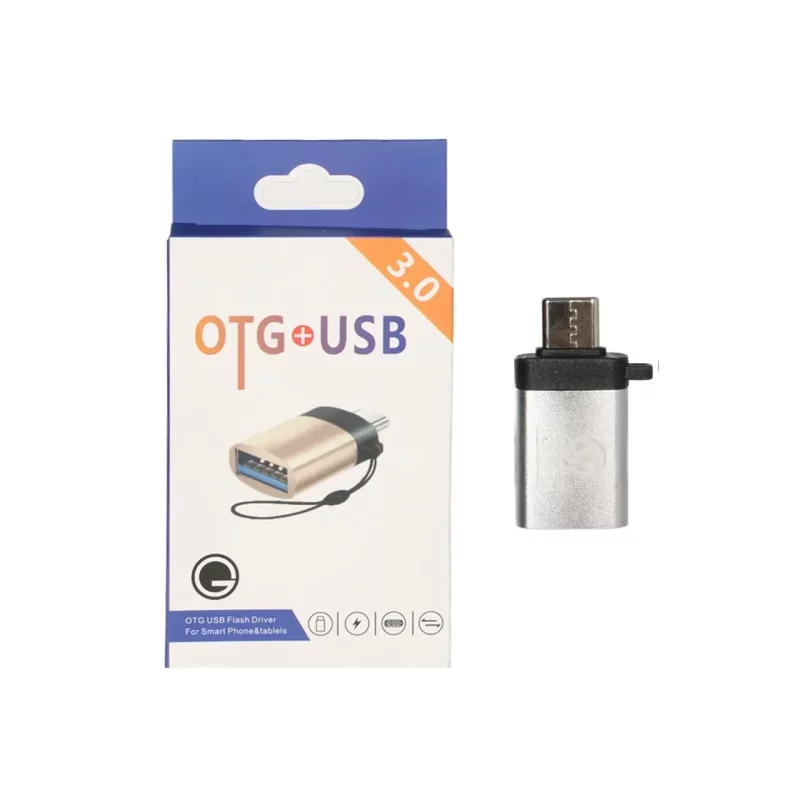 تبدیل Yes Plus Type-C To USB 3.0 OTG - نقره ای - YSP - تصویر 2
