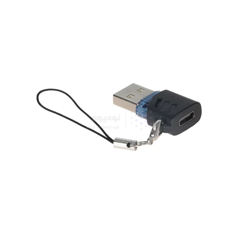 تبدیل VIPLATINA USB To Type-C مدل VX32 - مشکی (گارانتی 18 ماهه تعویض نیکان همراه) - تصویر 3