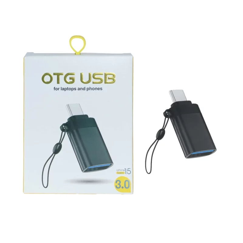 تبدیل Type-C To USB 3.0 مدل LH02003 - مشکی - تصویر 2