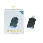 تبدیل Lightning To USB 3.0 مدل LH02006 - مشکی