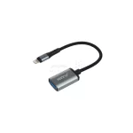 تبدیل NITU OTG TO Lightning مدل CN19 - مشکی خاکستری (گارانتی 18 ماه تعویض نیکان همراه) - تصویر 3