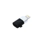 تبدیل Storia OTG Type-C TO Lightning مدل ST-T3 - مشکی نقره ای - تصویر 4