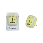 تبدیل برق 3 به 2 OMEGA مدل M100 - لیمویی