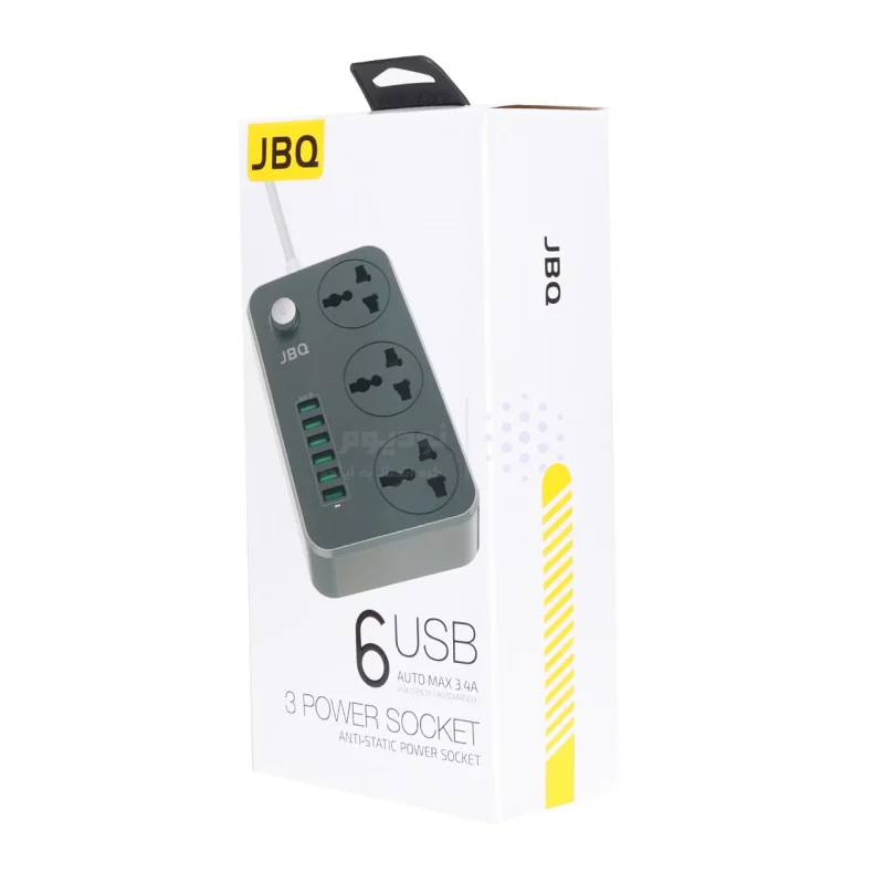 چندراهی برق JBQ مدل SC3604 - طوسی (گارانتی یکساله رصاصی) - تصویر 6