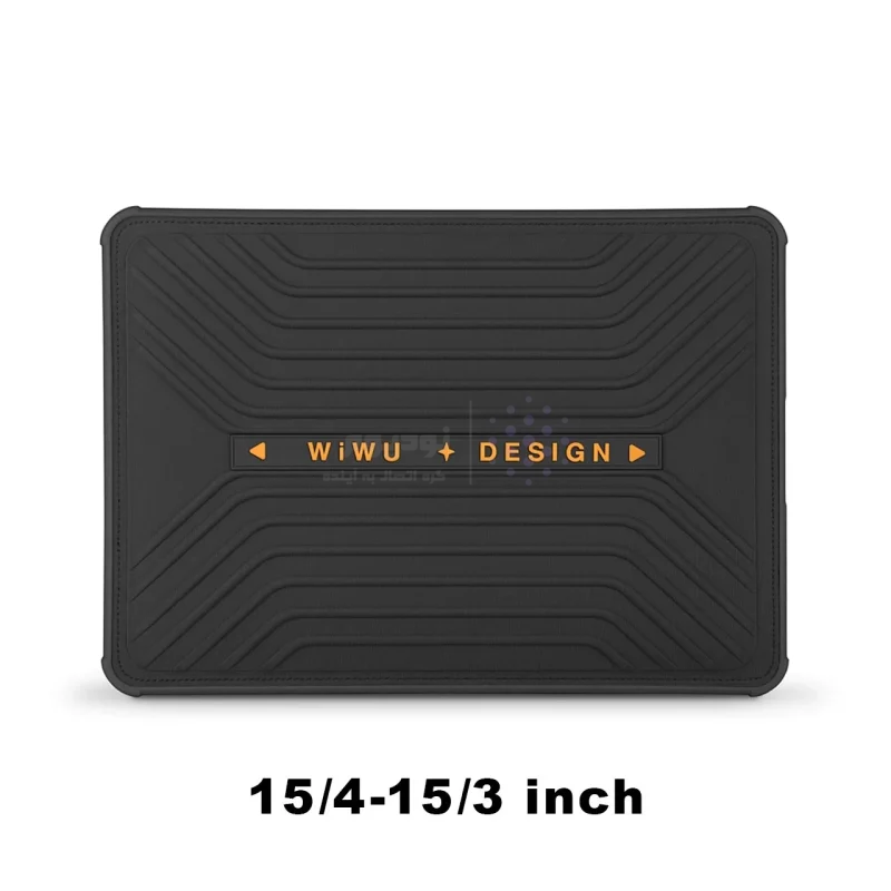 کاور مک بوک 15.3/15.4 اینچی Wiwu مدل Defender Sleeve Pro - مشکی MN - تصویر 5