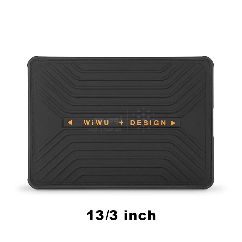 کاور مک بوک 13.3 اینچی Wiwu مدل Defender Sleeve Pro - مشکی MN - تصویر 6