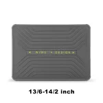 کاور مک بوک 13.6/14.2 اینچی Wiwu مدل Nder Sleeve Pro - خاکستری MN - تصویر 8