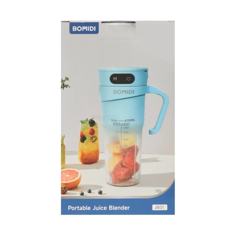 مخلوط کن شارژی Bomidi مدل JB01 - آبی (گارانتی یکساله شرکتی) - تصویر 11