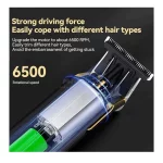 ماشین اصلاح موی سر و صورت شارژی ضدآب XO مدل XO-CF20 - مشکی - تصویر 5