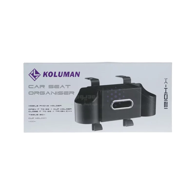 محفظه نگه دارنده لوازم خودرو مخصوص پشت صندلی Koluman مدل K-HD121 - مشکی - تصویر 3