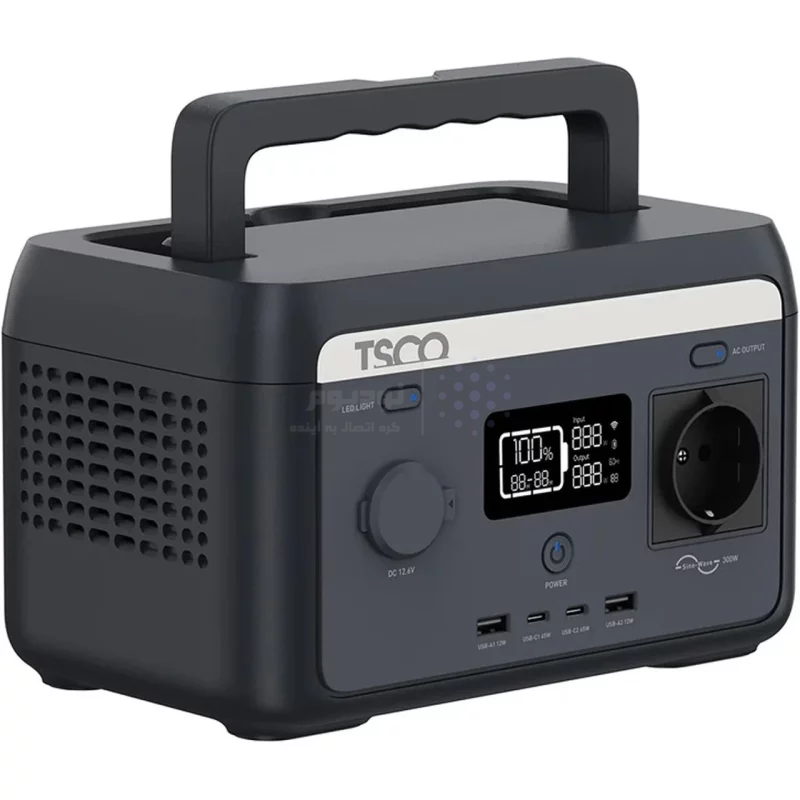 پاور استیشن TSCO 64000mAh مدل TST 301 300W - مشکی - تصویر 5