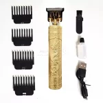 ماشین ریش تراش شارژی Vintage مدل TRIMMER T9 - طلایی - تصویر 3