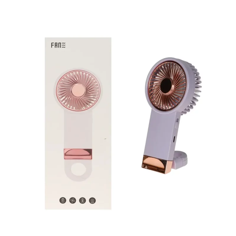 پنکه دستی قابل حمل پایه دار مدل ZB123 - یاسی - تصویر 2