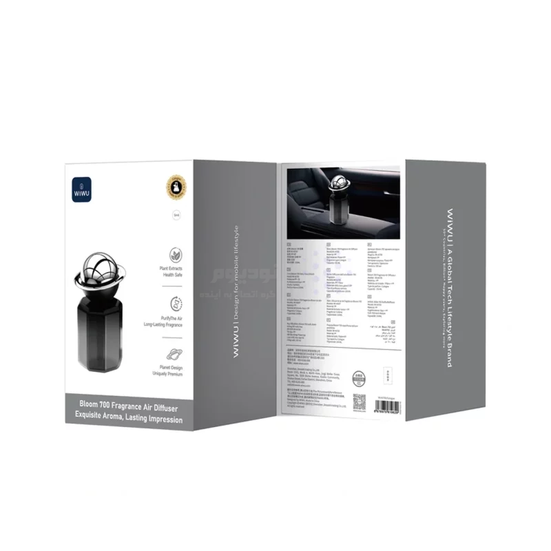 خوشبو کننده خودرو Wiwu مدل Cologne Wi-Ai700 حجم 150 میلی لیتر - مشکی - تصویر 6