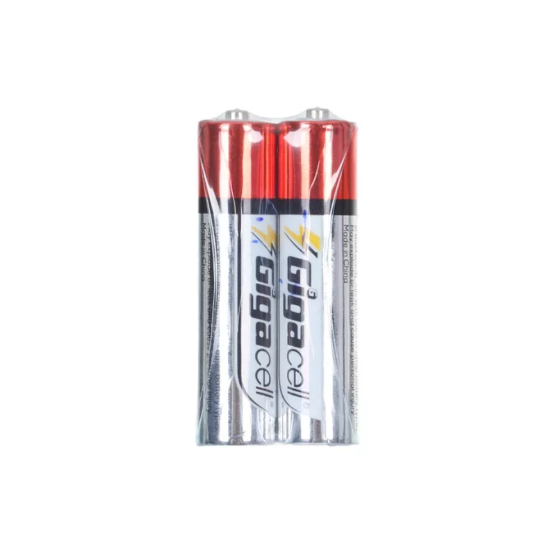 باتری نیم قلمی GigaCell-AAA مدل R03-2s (بسته 2 عددی) - تصویر 2