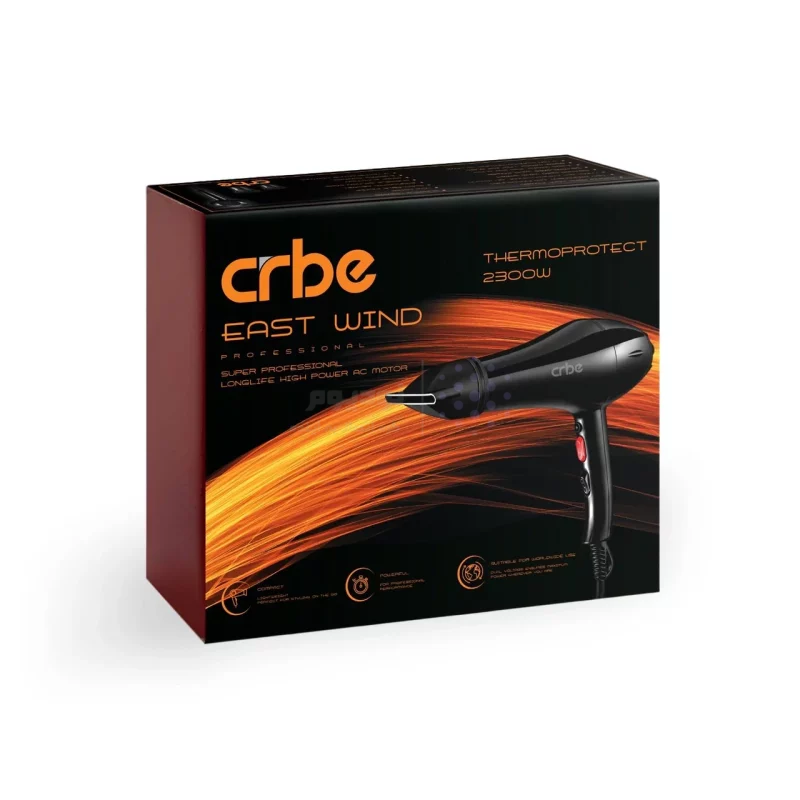 سشوار Crbe مدل East Wind 2300W - مشکی (گارانتی یکساله PMC) - تصویر 7