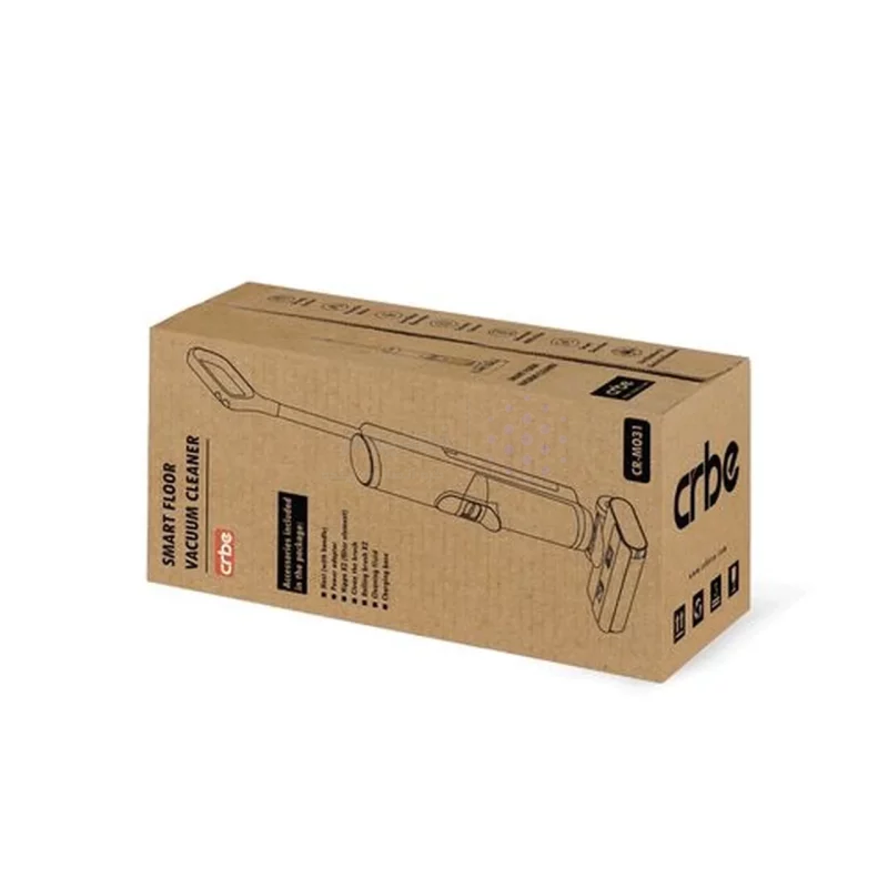 جارو شارژی Crbe مدل CR-M031 - سفید (گارانتی یکساله PMC) - تصویر 3