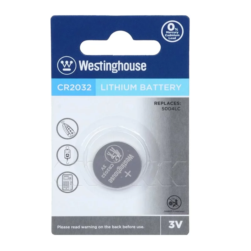 باتری سکه ای Westinghouse مدل CR2032 - تصویر 2