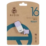 Queen Root USB2.0 Flash Memory - 16GB (گارانتی مادام العمر شرکت آی تین) یاسی