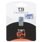 TRUEBYTE TRIM USB2.0 Flash Memory - 64GB آبی (گارانتی مادام العمر شرکت آی تین)