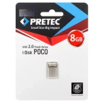 Pretec Poco USB 2.0 Flash Memory - 8GB - نقره ای (گارانتی فراگامان)