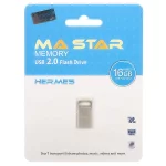 MA Star Hermes USB 2.0 Flash Memory - 16GB - نقره ای (گارانتی فراگامان)