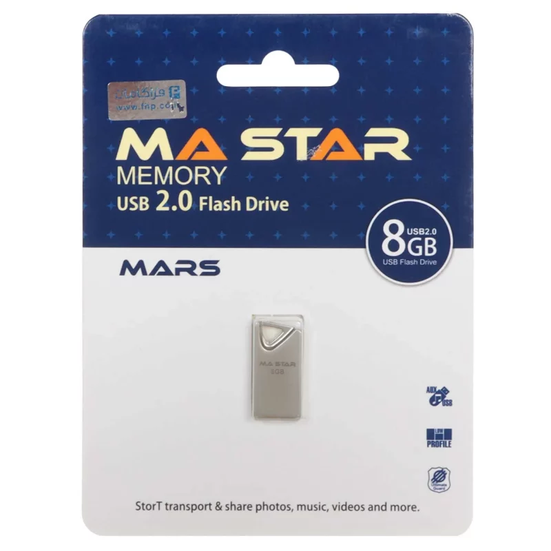 MA Star Mars USB 2.0 Flash Memory - 8GB - نقره ای (گارانتی فراگامان) - تصویر 2