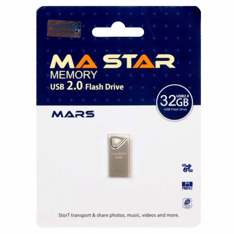 MA Star Mars USB 2.0 Flash Memory - 32GB - نقره ای (گارانتی فراگامان) - تصویر 2