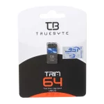 TRUEBYTE TRIM USB2.0 Flash Memory - 64GB مشکی آبی (گارانتی مادام العمر شرکت آی تین)