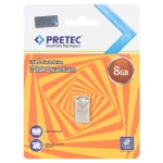 Pretec i-Disk Quantum USB 2.0 Flash Memory - 8GB - نقره ای (گارانتی فراگامان)