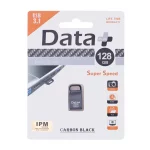 Data Plus Carbon Black USB3.1 Flash Memory-128GB-مشکی (گارانتی مادام العمر IPM)