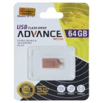 فلش مموری Advance Media مدل M104 USB2.0 ظرفیت 64GB - رزگلد