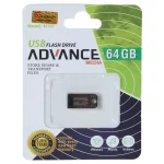 فلش مموری Advance Media مدل M107 USB2.0 ظرفیت 64GB - مشکی