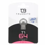 TRUEBYTE T1 USB2.0 Flash Memory-64GB مشکی (گارانتی مادام العمر شرکت آی تین)