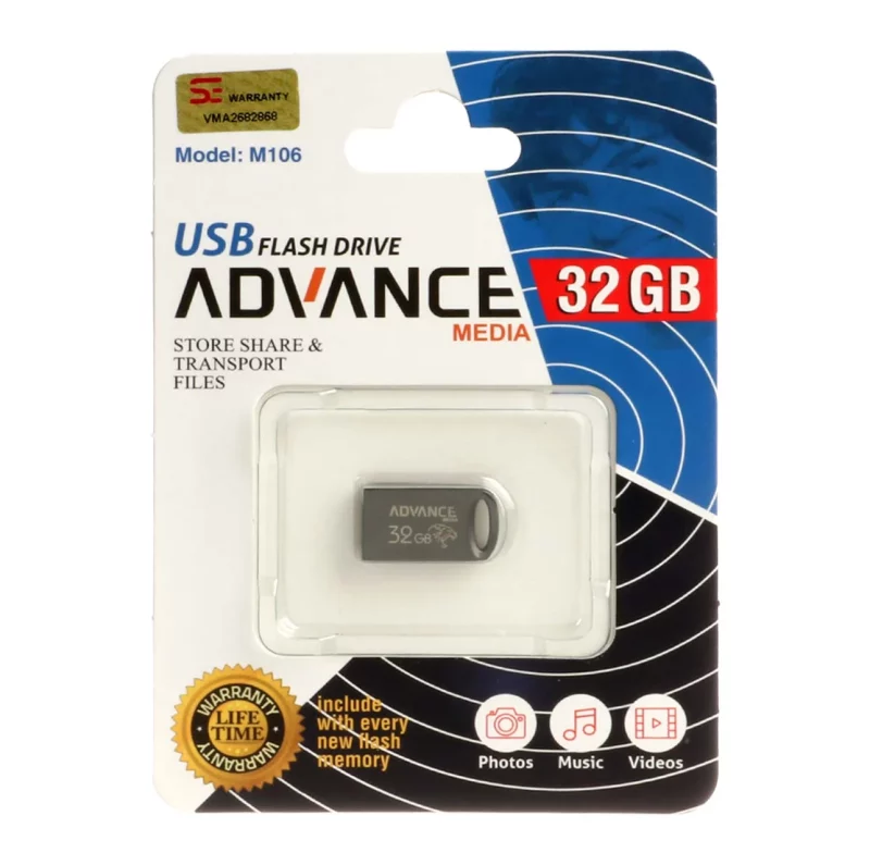 Advance M106 USB2.0 Flash Memory-32GB - تصویر 2