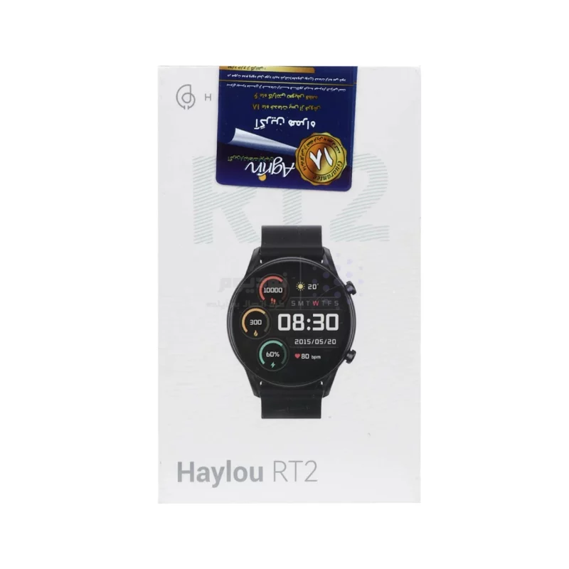 ساعت هوشمند Haylou مدل RT2 - مشکی (گارانتی 18 ماهه شرکتی) - تصویر 3
