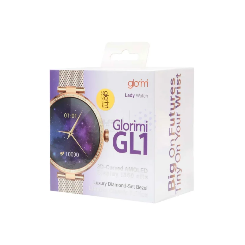 ساعت هوشمند Glorimi مدل Lady Watch GL1 - طلایی (گارانتی 18 ماهه شرکتی) - تصویر 4