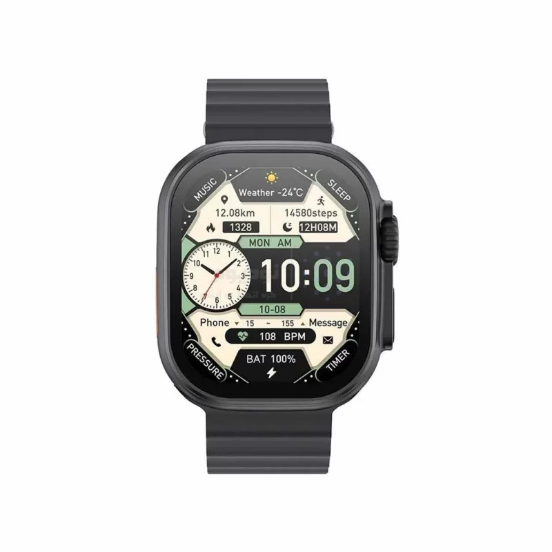 ساعت هوشمند XO مدل XO-M11 Ultra - مشکی - تصویر 4