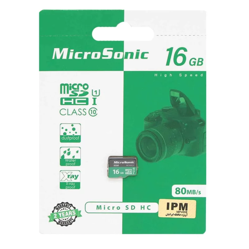 microsonic microSDXC U1 Class 10-16GB (گارانتی IPM) - تصویر 2