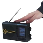 اسپیکر رادیو BIG SOUND مدل KTF-1480 - مشکی - TCO (دارای چراغ قوه و پنل خورشیدی) - تصویر 9