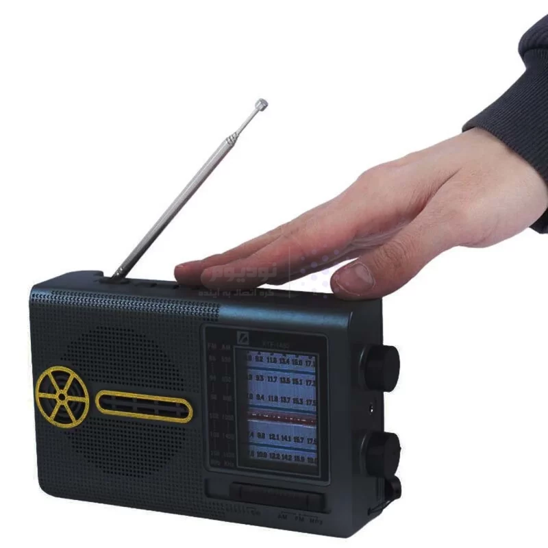 اسپیکر رادیو BIG SOUND مدل KTF-1480 - مشکی - TCO (دارای چراغ قوه و پنل خورشیدی) - تصویر 9
